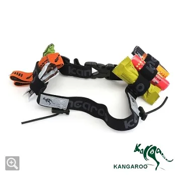 KANGAROO 2014 專業型號碼帶(黑)+(6個補給環)