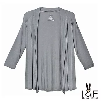 【INF】簡約輕柔薄棉外套2127L灰色