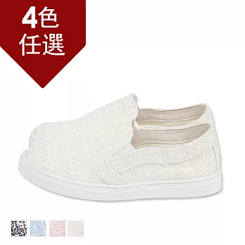 FUFA MIT編織感毛呢懶人鞋 (FK05) - 共四色23米