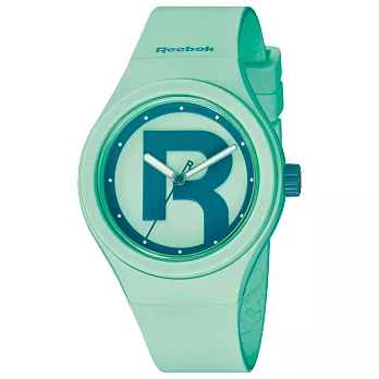 Reebok DROP RAD潮流時尚腕錶-粉綠
