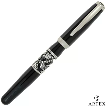 ARTEX 神話祥龍獻瑞鋼珠筆 紳士灰
