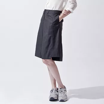 【iohll】女造型褲裙XS黑色