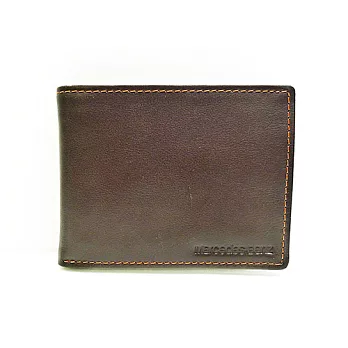 『摩達客』德國進口【Mercedes-Benz】賓士棕色經典皮夾 (附盒子)Free Size