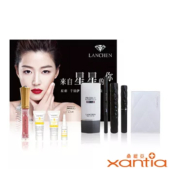 xantia桑緹亞 藍秀原劇千頌伊經典妝容禮盒下單即贈淨膚驅黑亮唇體驗組