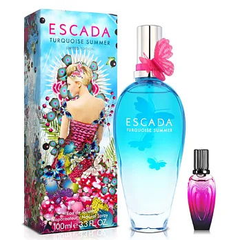 Escada 綻藍香頌女性淡香水(100ml)-送品牌小香