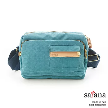 satana - EVERY DAY! 休閒斜背包 - 布列塔尼藍