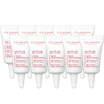 CLARINS 克蘭詩 輕呼吸全效UV隔離露SPF50/PA++++(3ml)*10#BABY 粉
