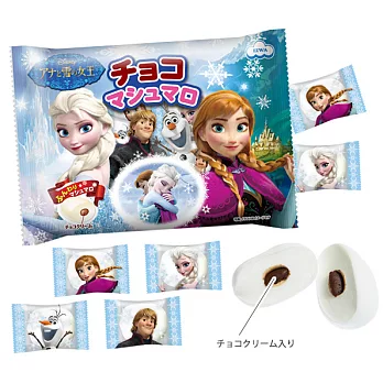 日本冰雪奇緣棉花糖-巧克力