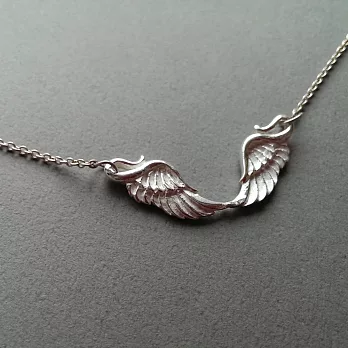 【南風工作室】 F05 比翼雙飛 925純銀墜鍊