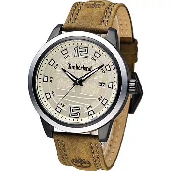 Timberland Seattle 漫步西雅圖時尚錶 TBL.14335XSBS/07A米白色