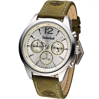 Timberland Seattle 城市漫遊時尚腕錶-TBL.14336JS/07銀色
