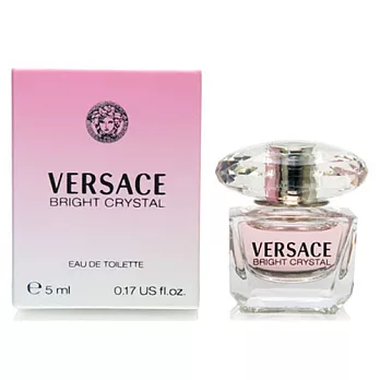 VERSACE 凡賽斯 Bright Crystal 香戀水晶女性淡香水 小香 5ml