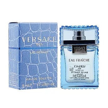 VERSACE 凡賽斯 Eau Fraiche 雲淡風輕男性淡香水 小香 5ml