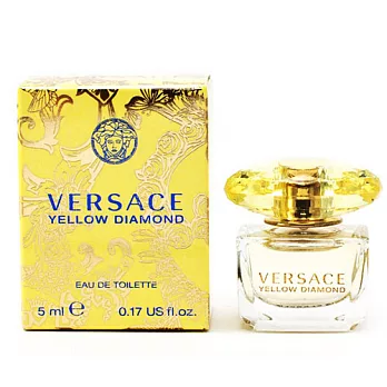 VERSACE 凡賽斯 Yellow Diamond 香愛黃鑽女性淡香水 小香 5ml