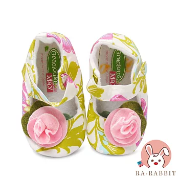 【Rarabbit 瑞瑞比】Gracious May美國手工學步鞋 花藝美公主-鮮花優雅10無