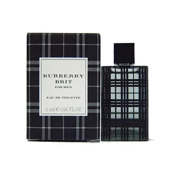 BURBERRY Brit for Men 風格男性淡香水 小香 5ml