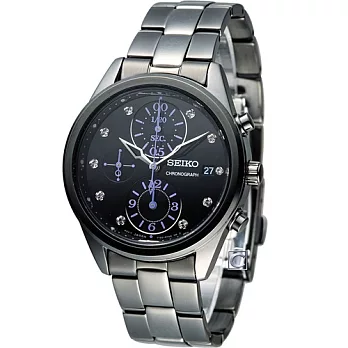 SEIKO 精工 璀璨佳人計時腕錶 7T92-0SK0SD SNDV97P1