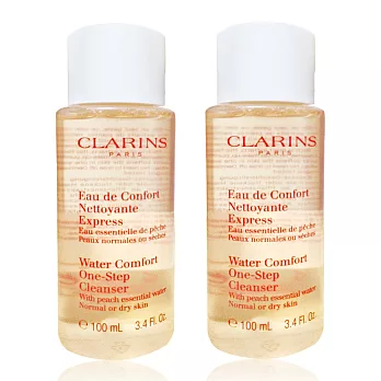 CLARINS 克蘭詩 水蜜桃潔顏水(100ml)X2