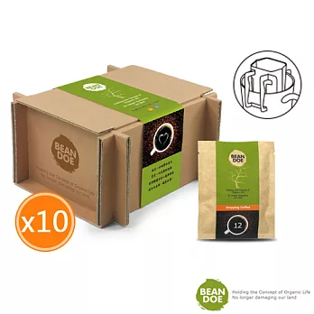 《繽豆》濾掛咖啡-中焙(1盒10入,共2盒)