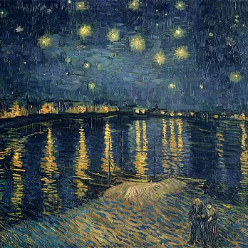 梵谷 星空-30*30cm