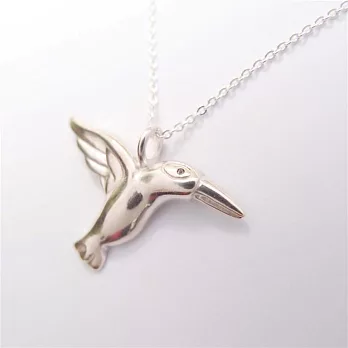 【南風工作室】B32 蜂鳥純銀項鍊