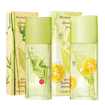 【Elizabeth Arden 雅頓】雅頓綠茶竹子+綠茶柚子淡香水(100ml)