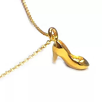 Dogeared 金色許願項鍊 高跟鞋 女孩兒們 享受人生吧 附原廠盒