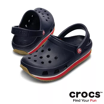 Crocs - 童 - 小復刻克駱格 -23.5深藍/紅色