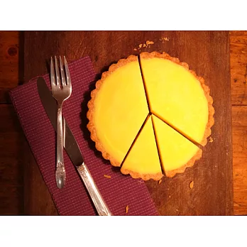 鵝黃色原味檸檬塔 our lemon tart