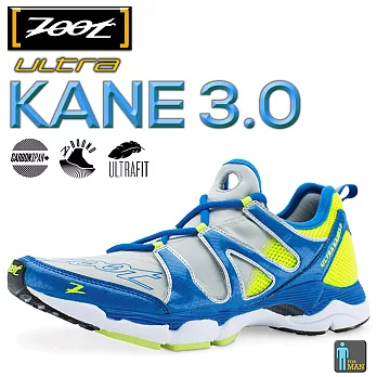 ZOOT KANE3.0 頂級極緻型 高性能跑鞋(男)7雅藍-亮黃