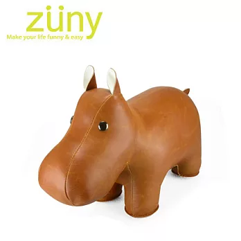 Zuny Classic-河馬造型擺飾門擋黃褐色)