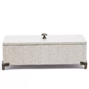 finara費納拉-長方形珠寶盒/多功能手工皮革置物盒-(米爾頓)