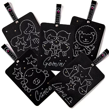 【GFSD】閃耀水鑽星座明信片/卡片-【一套12張】