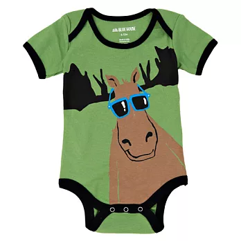 Hatley (短)包屁衣-大鯊魚 綠6-12M綠