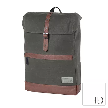 【HEX】Legion 系列 Alliance Backpack 15吋 單皮帶筆電後背包 (橄欖綠)