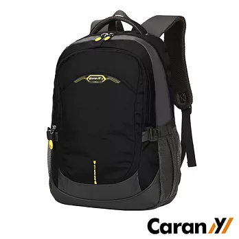 CARANY 卡拉羊 26L 大容量 電腦隔層輕量後背包 書包 雙肩包 (黑色) 58-0005