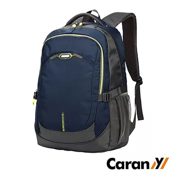 CARANY 卡拉羊 26L 大容量 電腦隔層輕量後背包 書包 雙肩包 (深藍) 58-0005