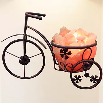 【鹽選】創意造型鹽燈-古典風(小方車-小)