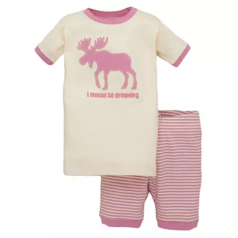 Hatley (短)粉紅麋鹿家居服3 (97CM)粉