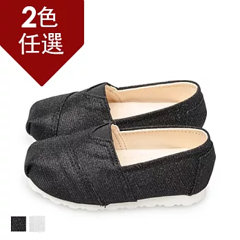 FUFA MIT 素面抓摺風童鞋(FNB03) - 共兩色15黑