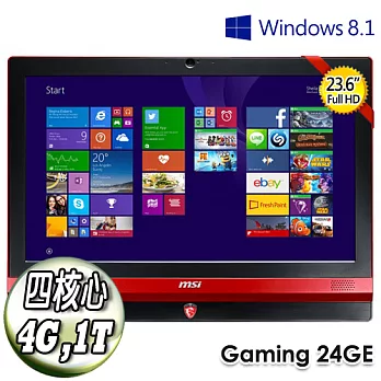 Gaming 24GE 012TW i5-4210H GTX 960M 2G WIN8.1不閃屏液晶電腦