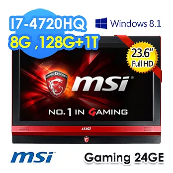 MSI微星 Gaming 24GE 001TWi7-4720HQ GTX960M-2G獨顯 WIN8.1不閃屏液晶電腦