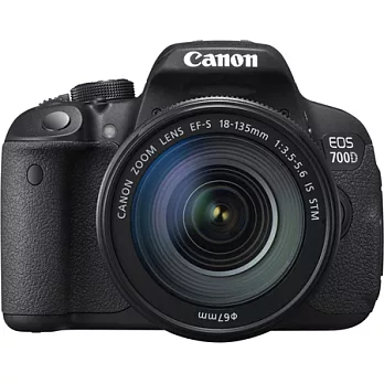 (平輸中文)Canon 700D+18-135mm STM 變焦鏡組-送32GC10卡+專用電池+相機包..共6好禮