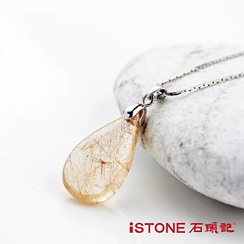 石頭記 財運滾滾髮晶項鍊-2