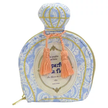 【DESTINO STYLE】古典馬卡龍香水造型首飾包 海洋藍(A-BL)