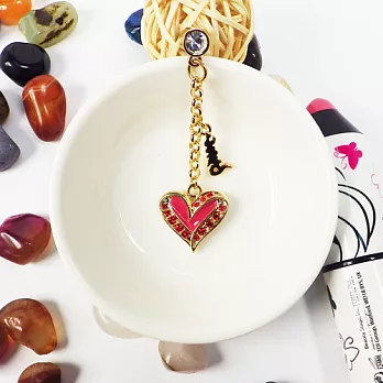 【大師堂】桃花人緣手機防塵塞/吊飾(金色系列)三色金紅