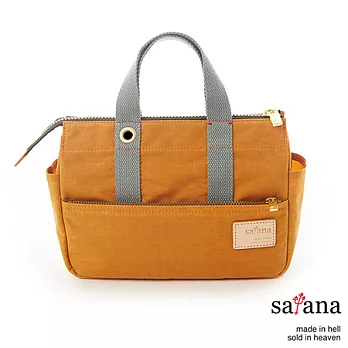 satana - 拿著就走輕巧手提包 - 黃玉色