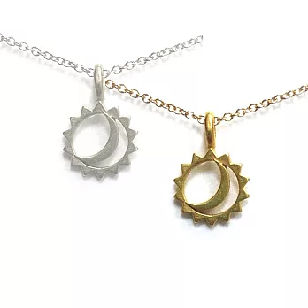 Dogeared 太陽與月亮 SUN AND MOON 照亮我生命 金銀項鍊套組 附原廠盒