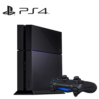 【PS4】500G主機(贈:副廠主機專用直立架+副廠手把果凍套)極致黑