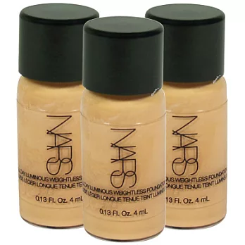 NARS 裸光奇肌粉底液(4ml)*3-LIGHT5 FIJI 6435S